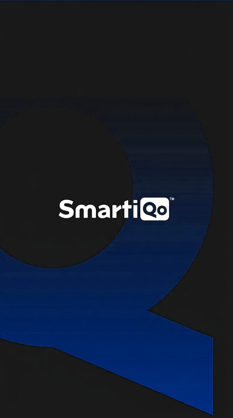 Écran d'accueil de l'application SmartiQo